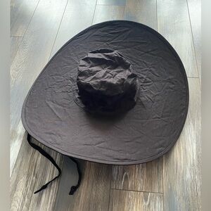 Baggu Black Packable Sunhat
